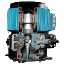 Frigopol open Separating-Hood Compressor FU 46L-DLRB-13 ester oil 400/690V/3/75Hz
