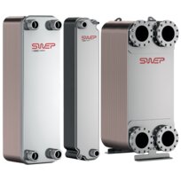 SWEP double-walled plate heat exchanger B16DWHx30/1P-SC-M 2x22U+2x1"