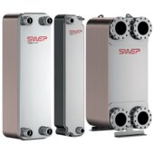 SWEP plate heat exchanger 31bar B12MTx14/1P-SC-S 4x1 1/4"&amp;28 solder