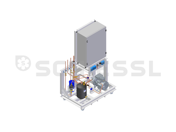 Euro Line compressor unit *FU* regulated E-FU-1DO-2 V2 HI151CC-E+CIMR-AC4A0009FAA