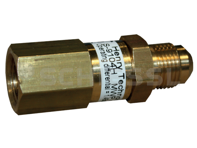 AC&amp;R valvola antiritorno a sovrapressione STH-9104H 5/8" 10mm 1,4bar