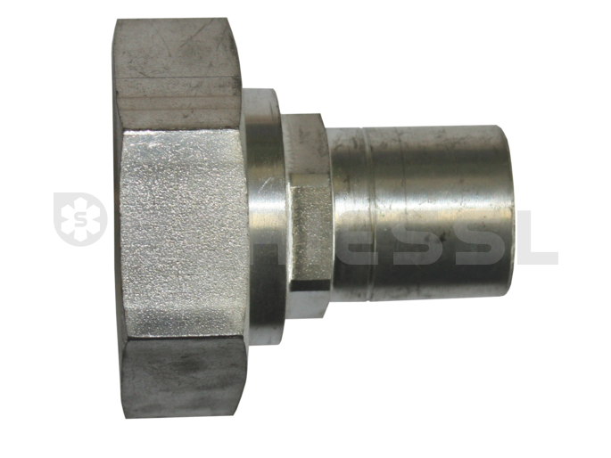 Pipe fitting straight 3/4'' -16 10mm solder