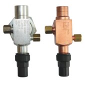 Rotalock valve press.gau.conn.right/byp.conn.left 2 1/4''  X 35mm L  509045050
