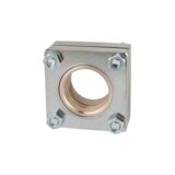 FAS soldering flange pair with brass socket LP 25/22