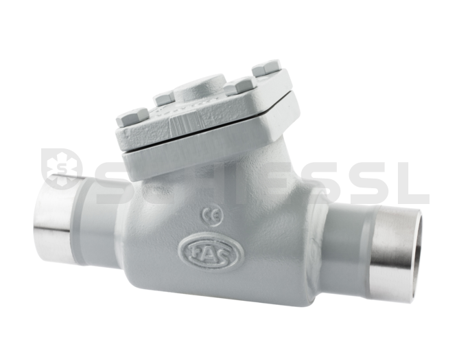 FAS check valve RVS 40 welding connection
