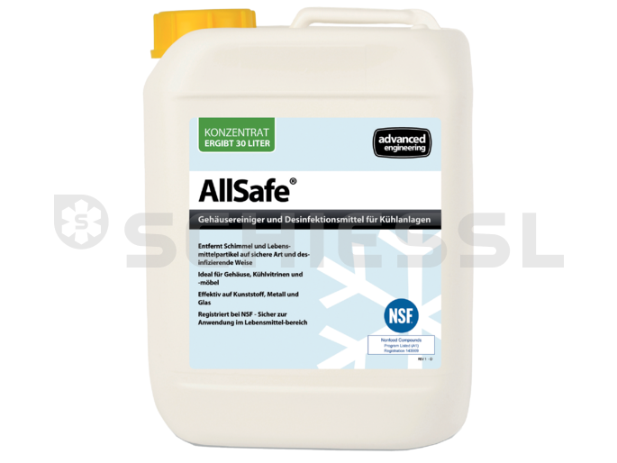 Detergente per involucro e disinfettante AllSafe tanica 5L (concentrato)