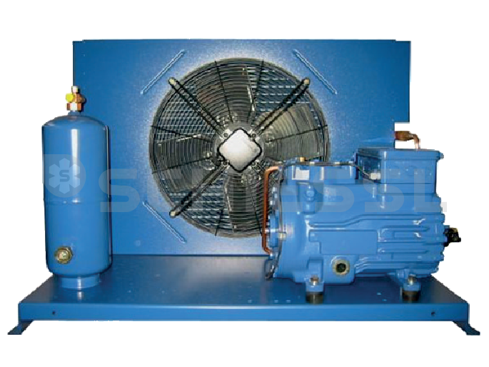 Bock semi-hermetic condensing unit air-cooled SHGX 22e/125-4 SL  400V/3/50Hz