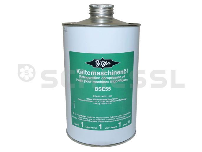 Bitzer Kältemaschinenöl BSE 55 Dose 5L  91511104