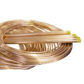 Copper pipe in rods hard drawn R290 28x1,5mm (rod=5m)