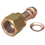IBP stainless flare, washer and nut &gt;B&lt; Maxipro MPA5286G 3/8" copper, nut 5/8" - 18 UNF