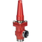 Danfoss corner shut-off valve with cap SVA-S 150 D ANG CAP  148B6201