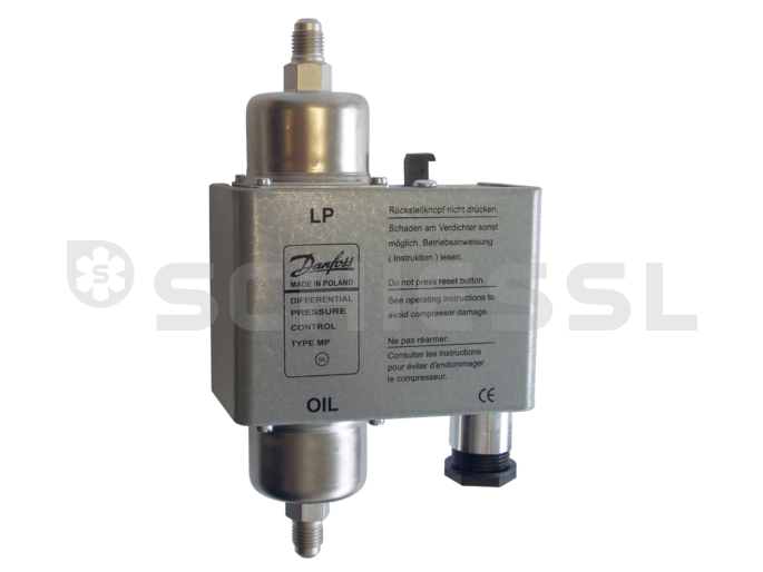 Danfoss oil differential pressure switch MP55 60 seconds 7/16" UNF 060B017191