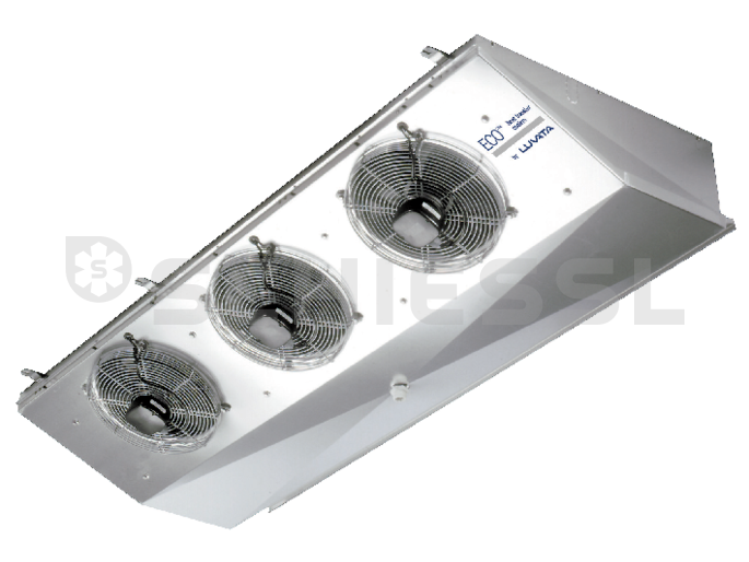 ECO raffreddatore d'aria a soffitto STE 34 BL-7 ED con riscaldamento