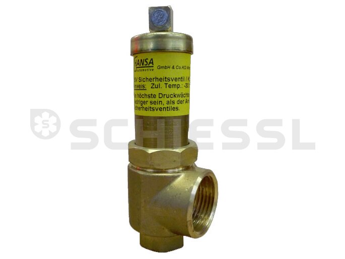 Hansa safety valve KSV 22 Bar R 1/2''  2442220050