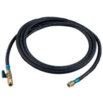 ITE filling hose 50bar HDS-60-B/V 1500mm blue 7/16'' UNF with shut-off valve