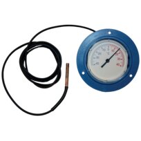 Leitenberger remote thermometer 1060K3 0/+120C blue 60mm diameter