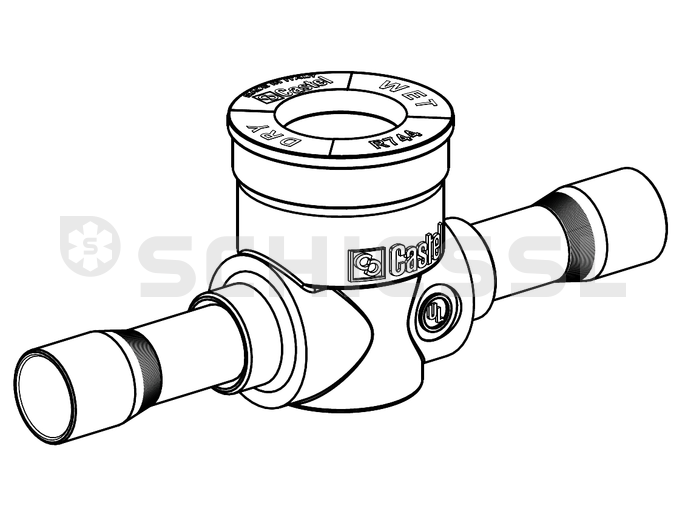 Panasonic CO2 R744 Schauglas PAW-SGT-GLASS-1/4 130bar