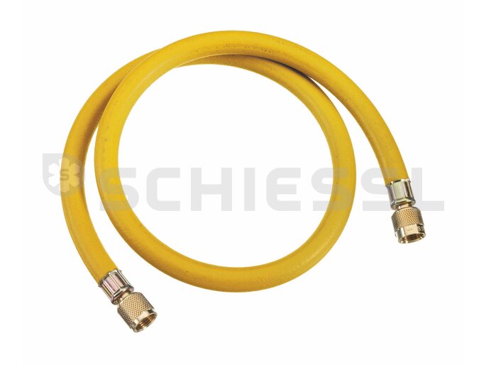 Refco filling hose 32bar HCL6-144 Y 3600mm yellow 5/8''UNF