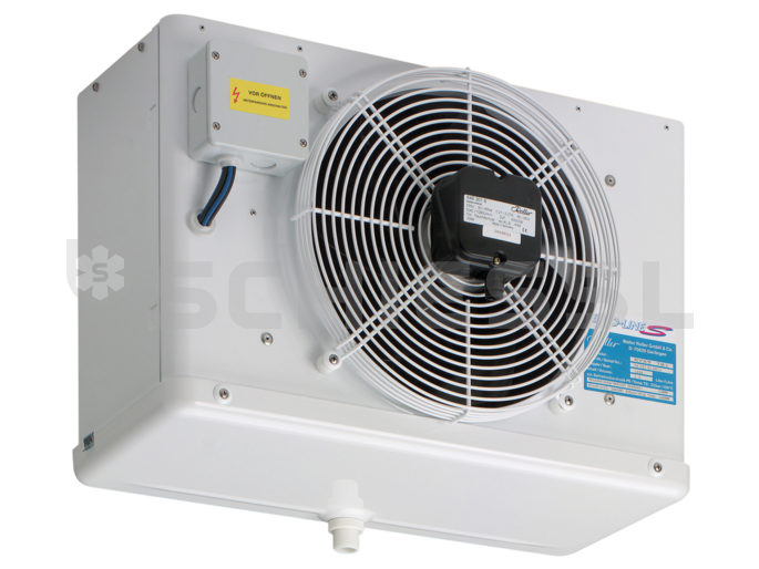 Roller air cooler ceiling / wall CO2 HVST 1011 COG EC with heating