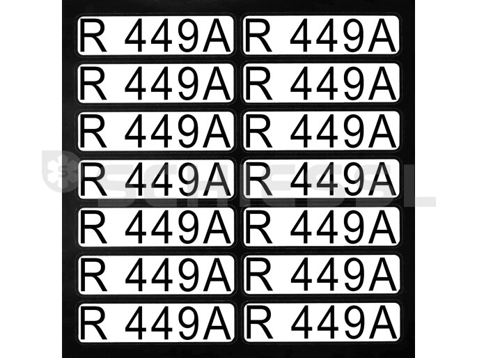 Stickers for direction arrows R449A (1 set = 14 pcs)
