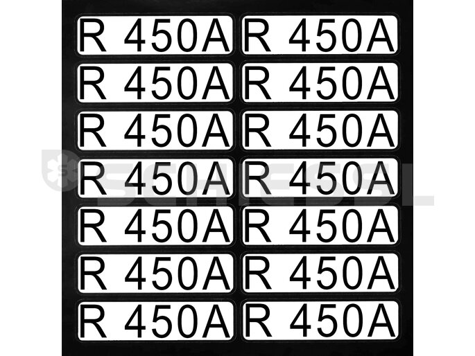 Aufkleber für Richtungspfeile R450A (1 Satz = 14 St.)