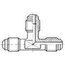 Schrader valve T-piece screw VT 2-4 7/16"UNFx7/16"UNF o x o x o
