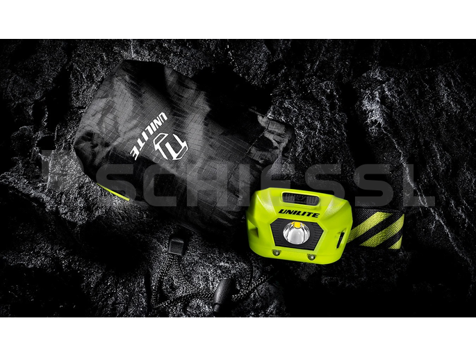 UNILITE Stirnlampe 275 Lumen, akkubetrieben