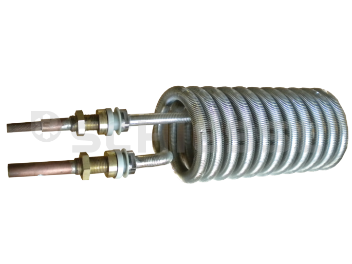 Wieland condensatore a tubo alettato WRKS13 R3/4'' zincato Q=5,5kW con anello + guaina